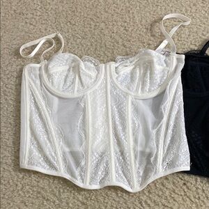 White Corset top